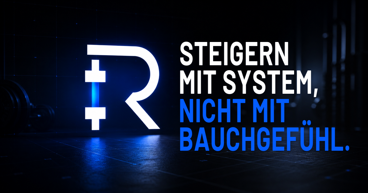 Repnity Athletics: Steigern mit System, nicht mit Bauchgefühl.